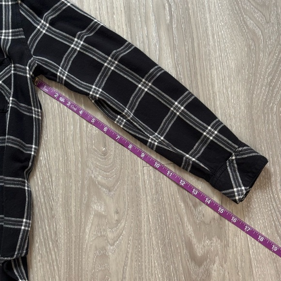 Rails Hunter Flannel Ash Cream Grey Button Down - Picture 8 of 8